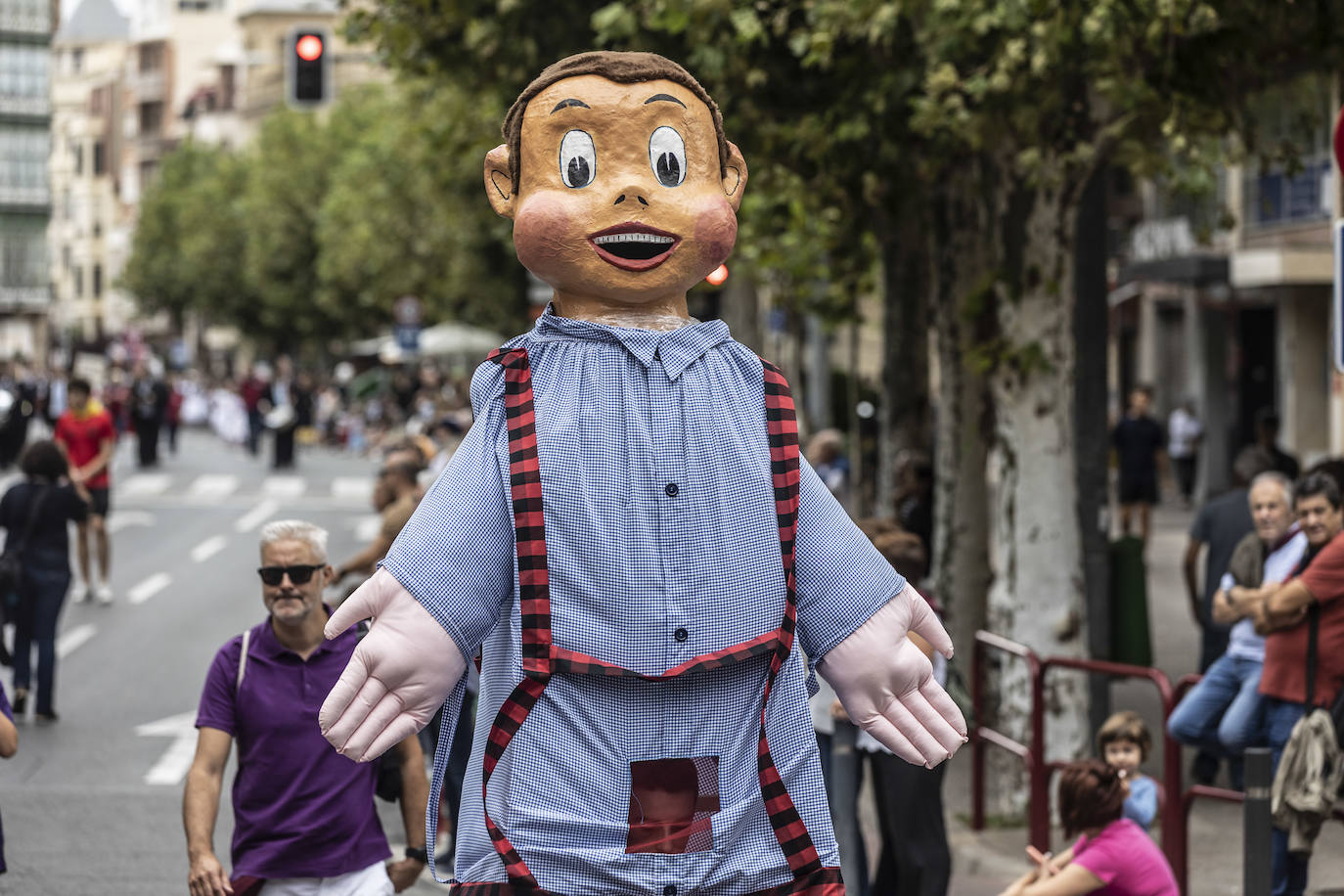 Desfile de carrozas de las fiestas de San Mateo