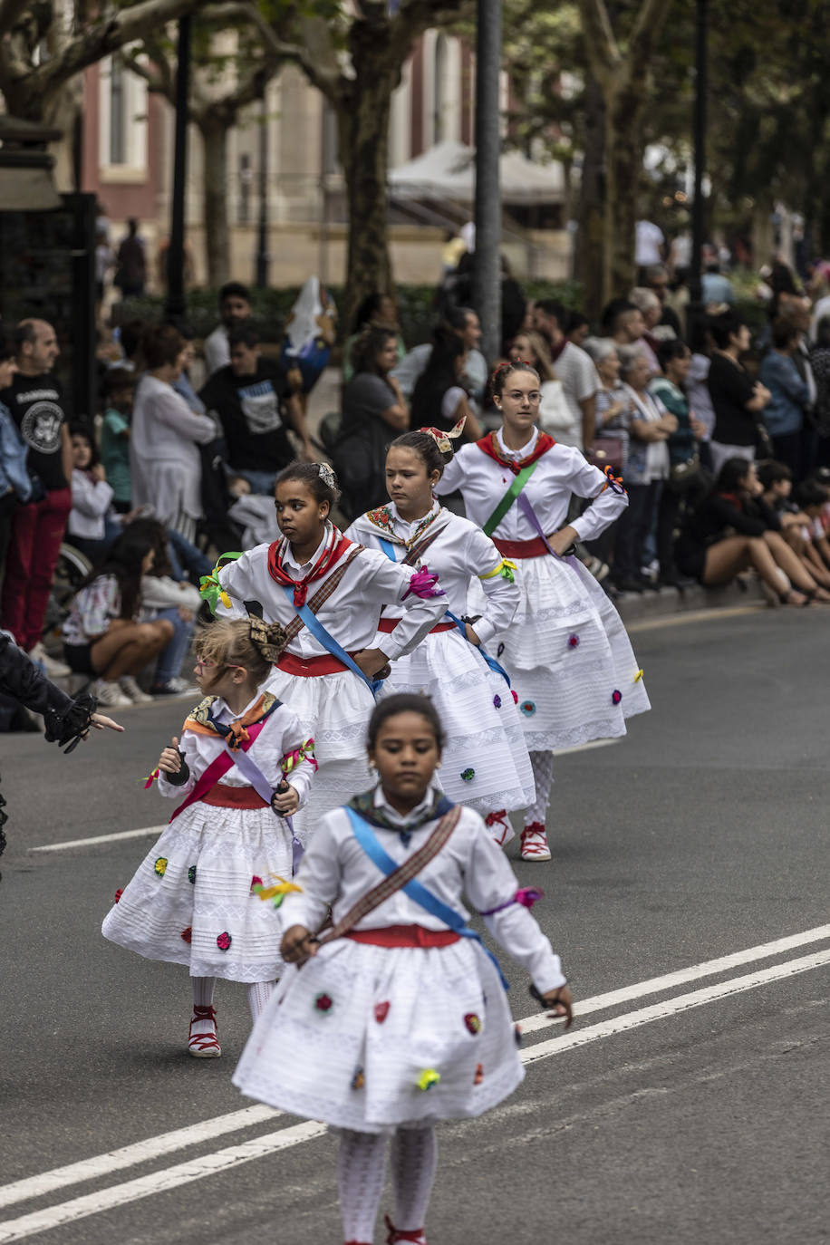 Desfile de carrozas de las fiestas de San Mateo