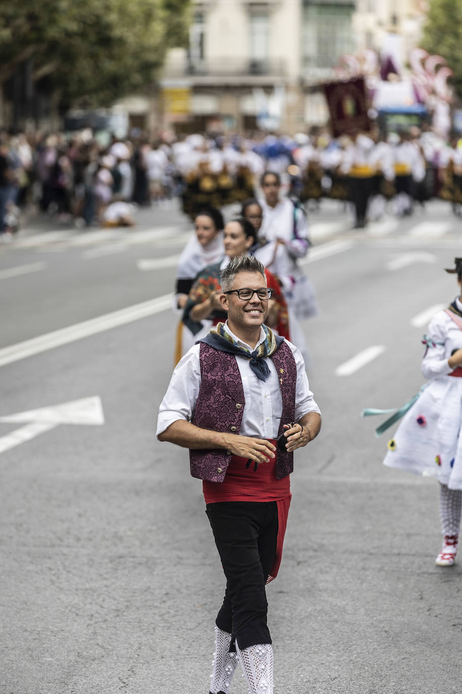 Desfile de carrozas de las fiestas de San Mateo