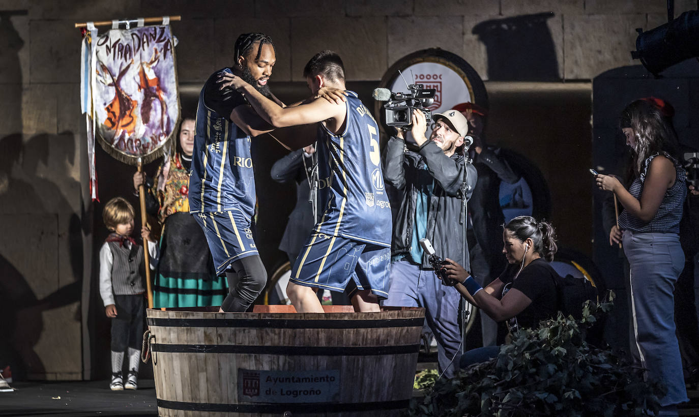 Pisado popular de la uva