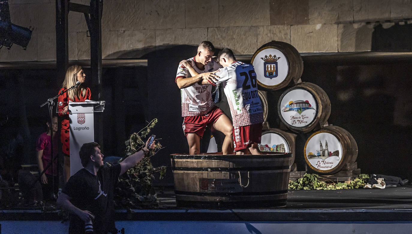 Pisado popular de la uva