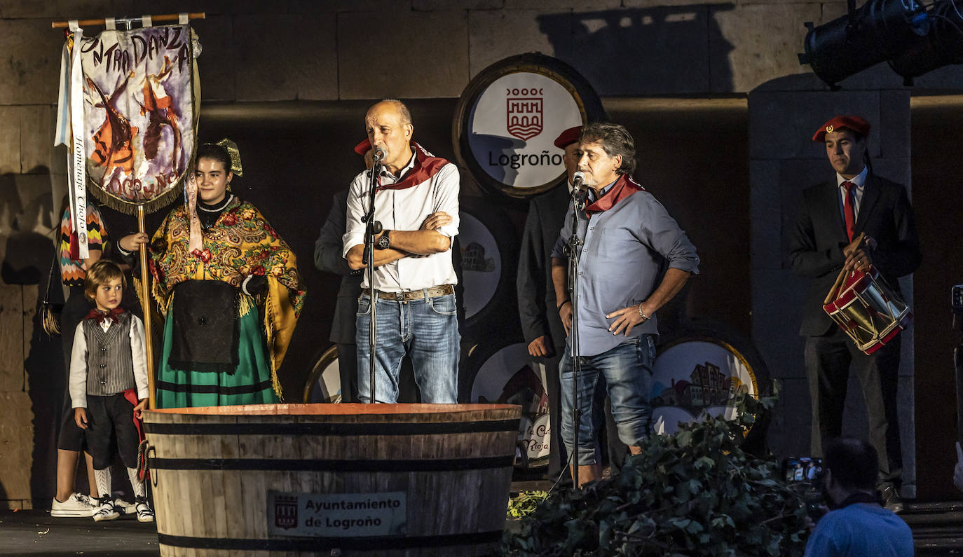 Pisado popular de la uva