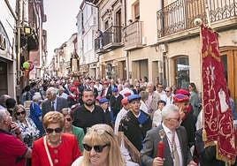 Procesión de San Jerónimo Hermosilla, por las calles del casco antiguo.