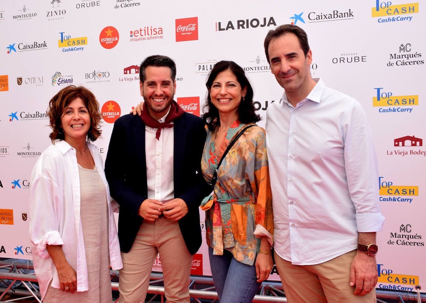 Ana Belén Martínez, Javier García, Izaskun Fernández y Diego García.
