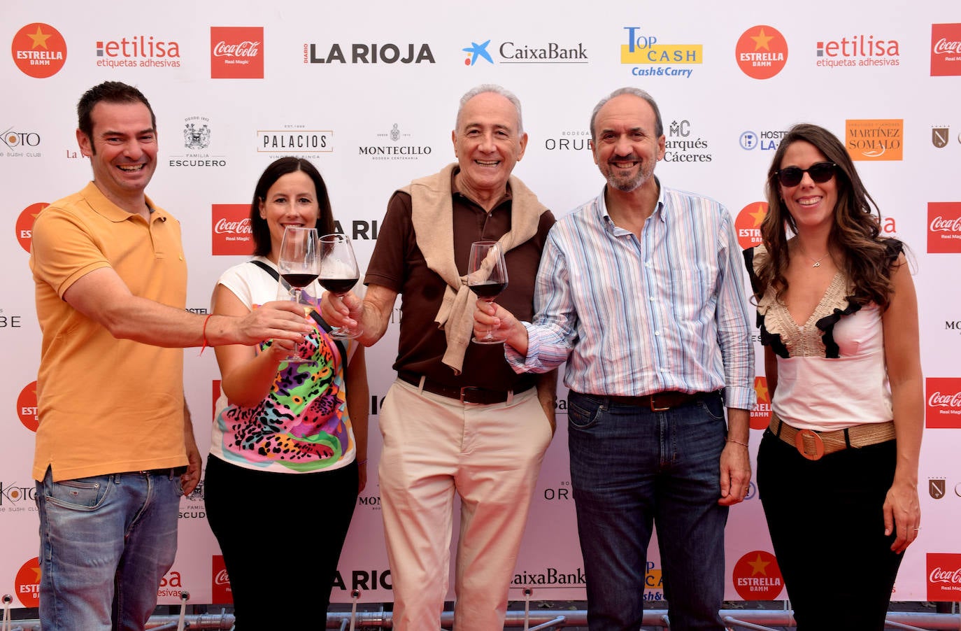 Enrique Ramos, Virginia Ducrós, Juan Bernabé, Eduardo Arnáiz, y Paula Fernández.