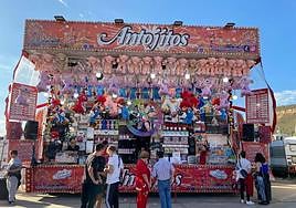 Tómbola Antojitos en la feria.