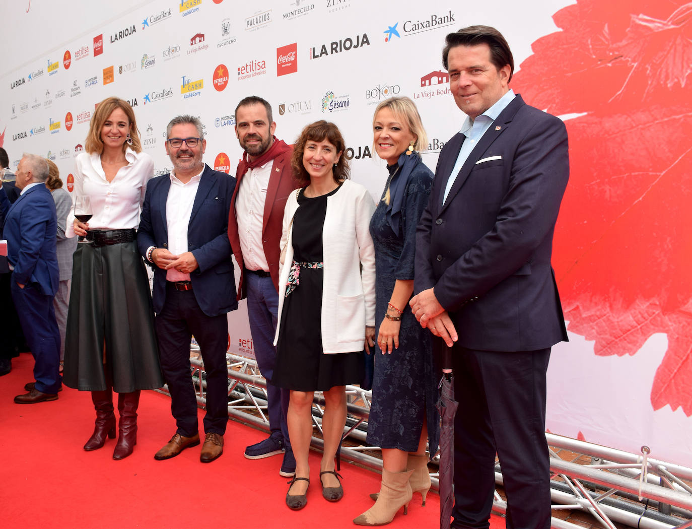 Estrella Domínguez, Jesús Izquierdo, Iván Reinares, Carmen Urquía, Beatriz Nalda y Kilian Cruz