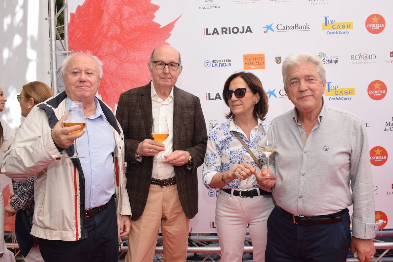 Julio Castillo, Manolo González, Josefina García y Julián Somalo