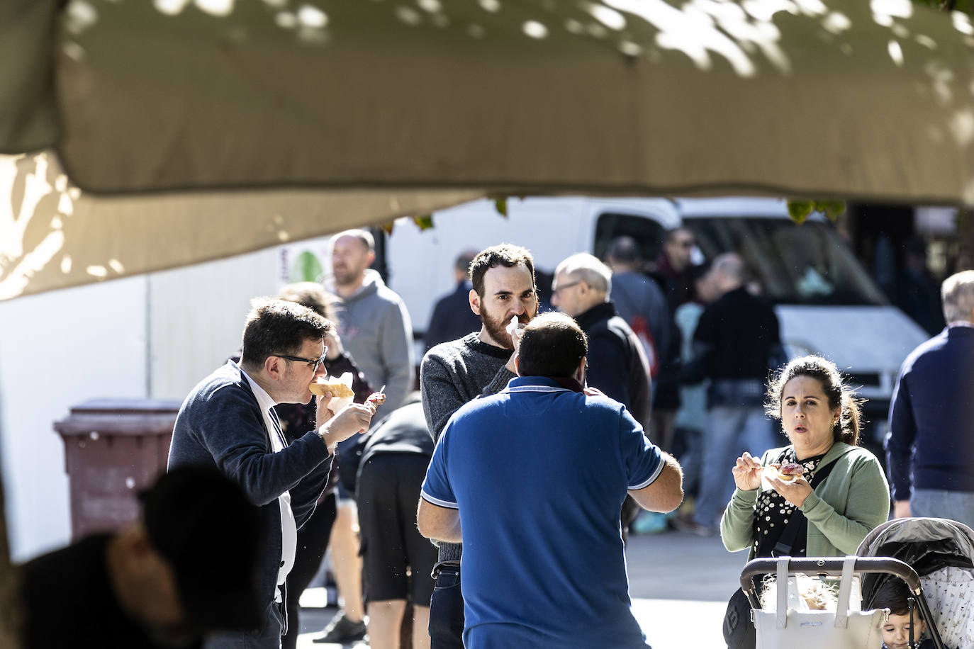 Degustaciones de la Peña La Rioja y la Peña la Uva