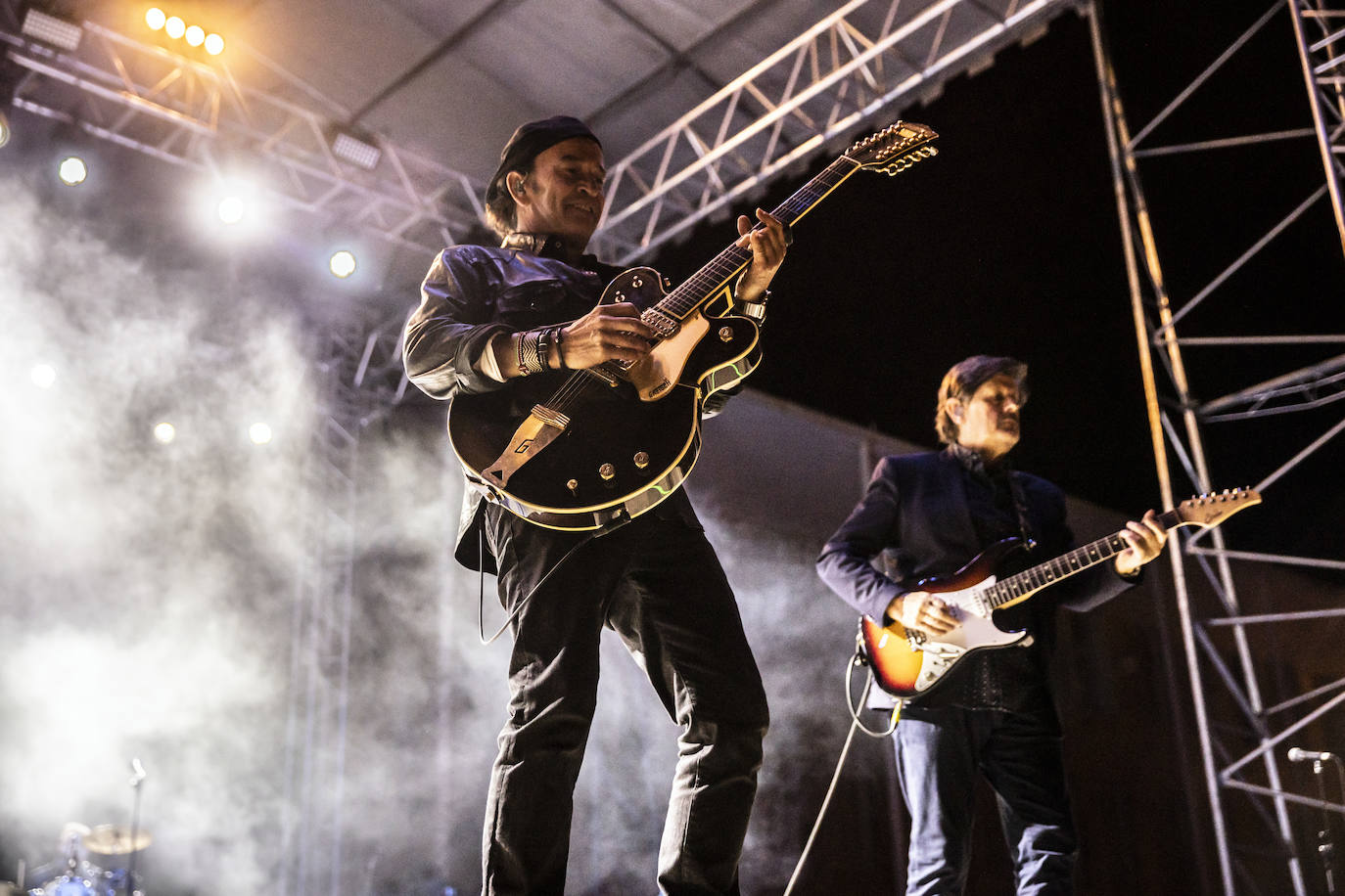 Concierto de Los Secretos en la plaza del Ayuntamiento
