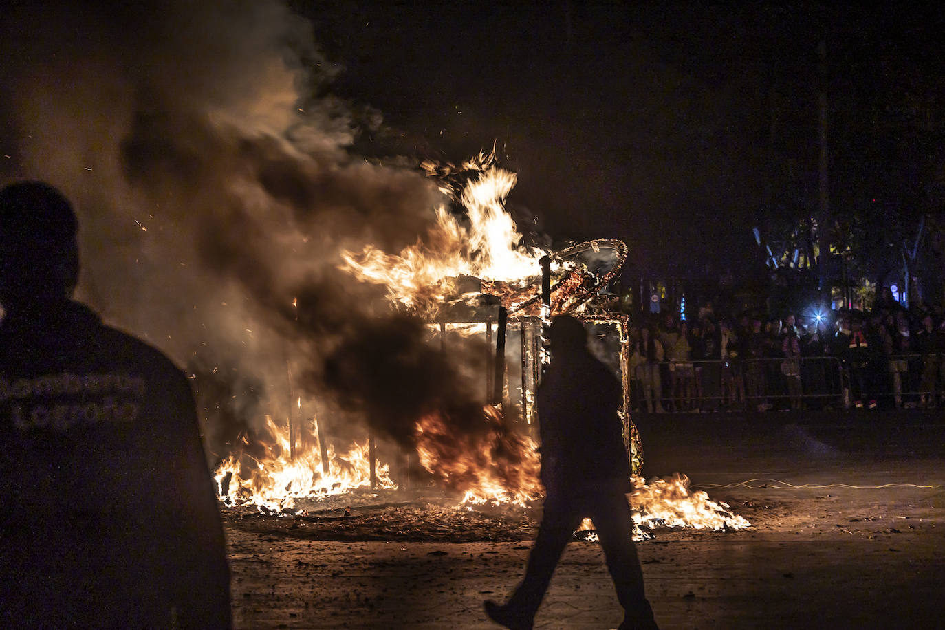 Quema de la cuba de San Mateo 2023
