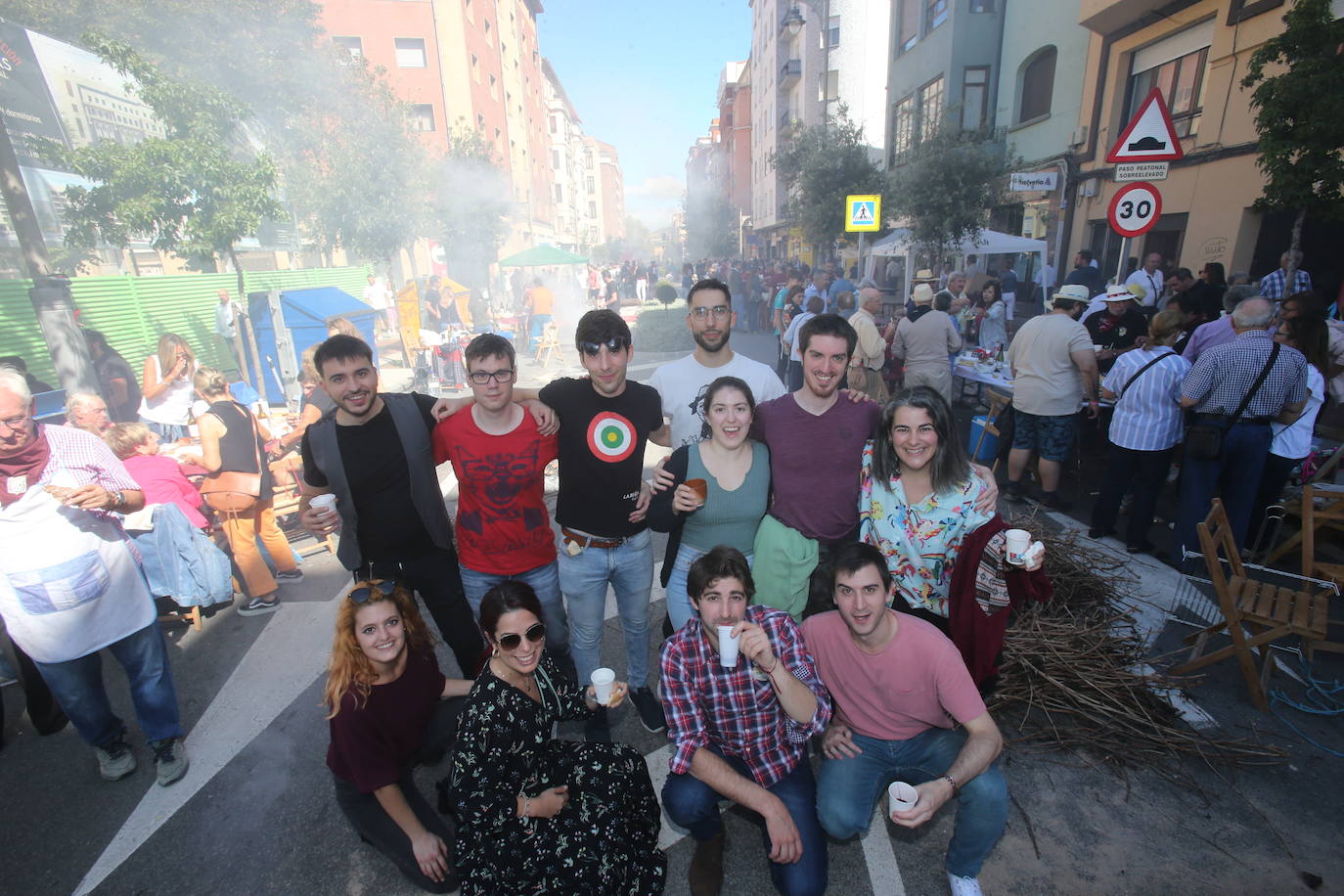 La exaltación de chuletillas, en imágenes