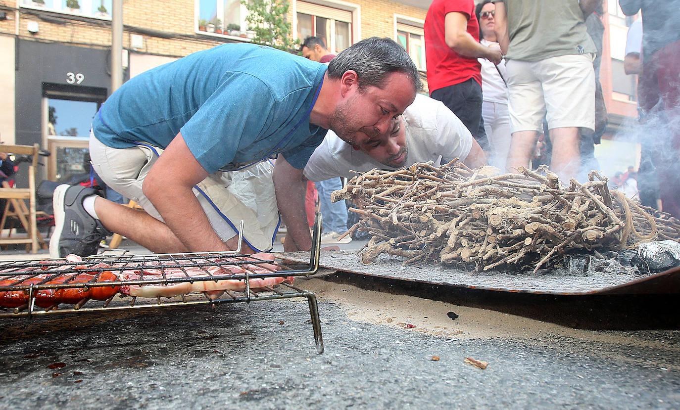 La exaltación de chuletillas, en imágenes
