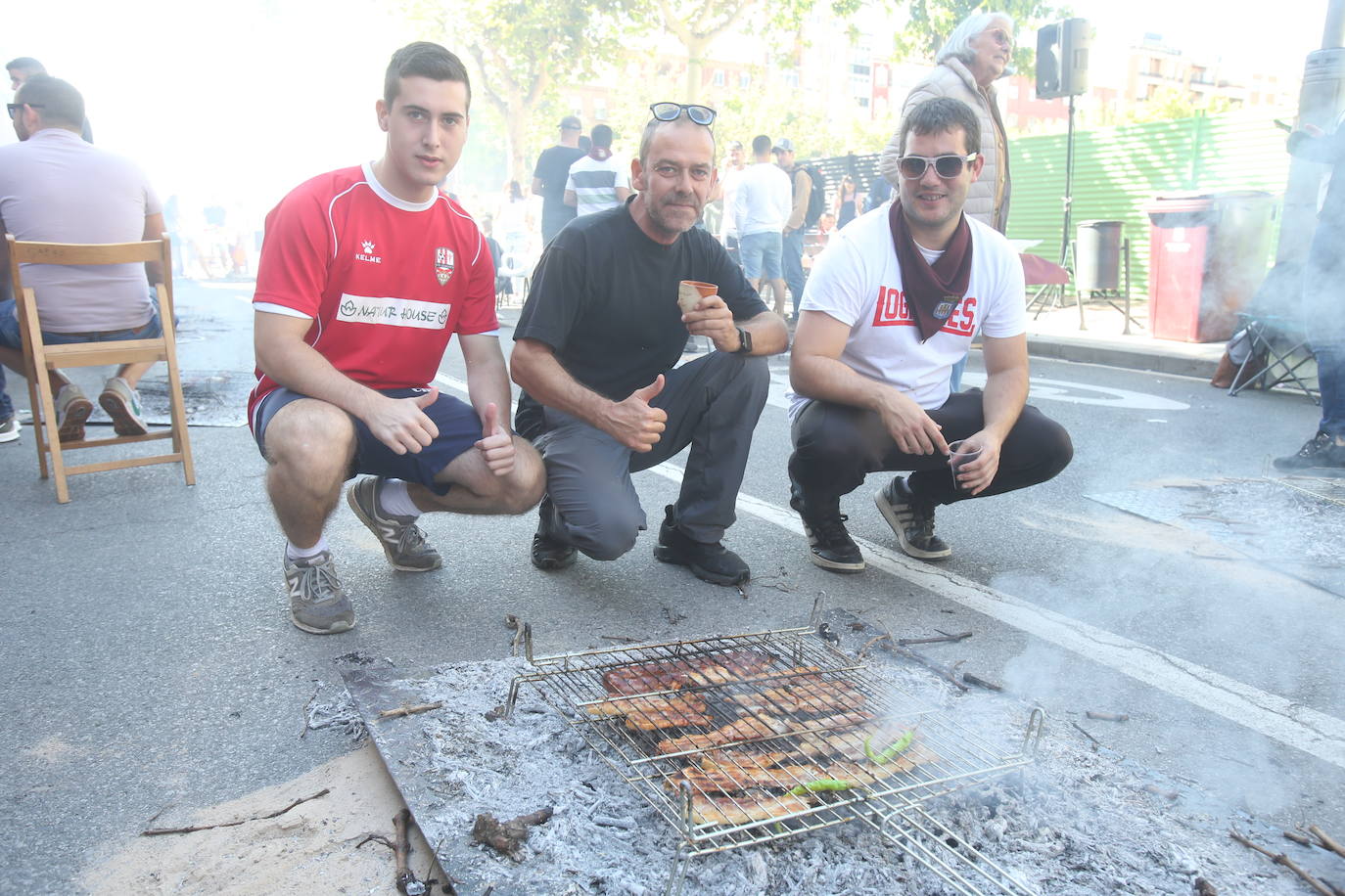 La exaltación de chuletillas, en imágenes