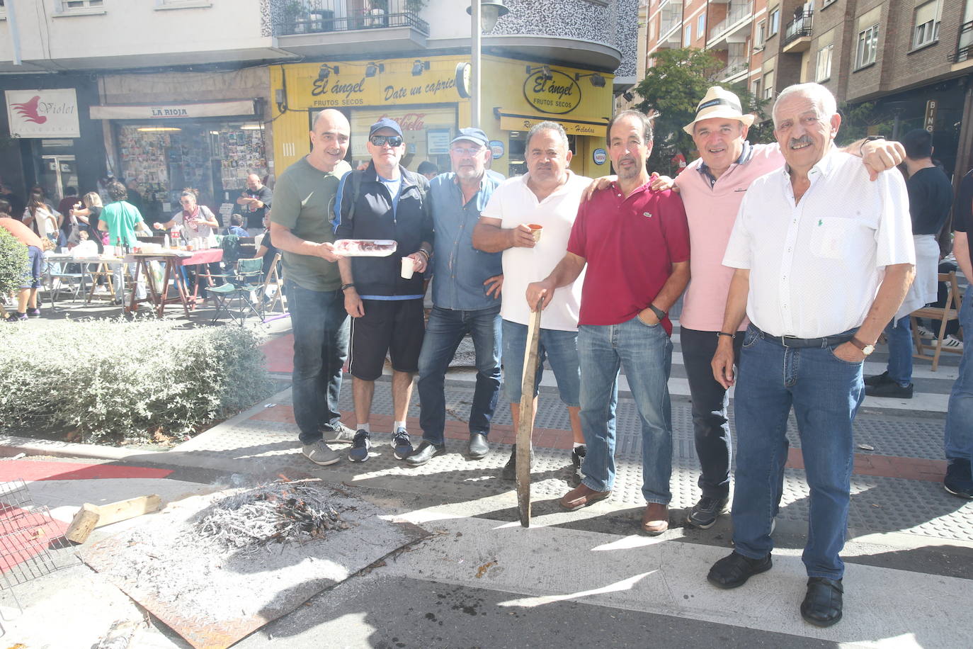 La exaltación de chuletillas, en imágenes