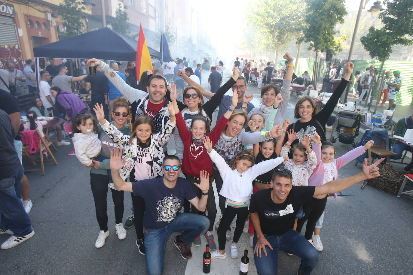 La exaltación de chuletillas, en imágenes