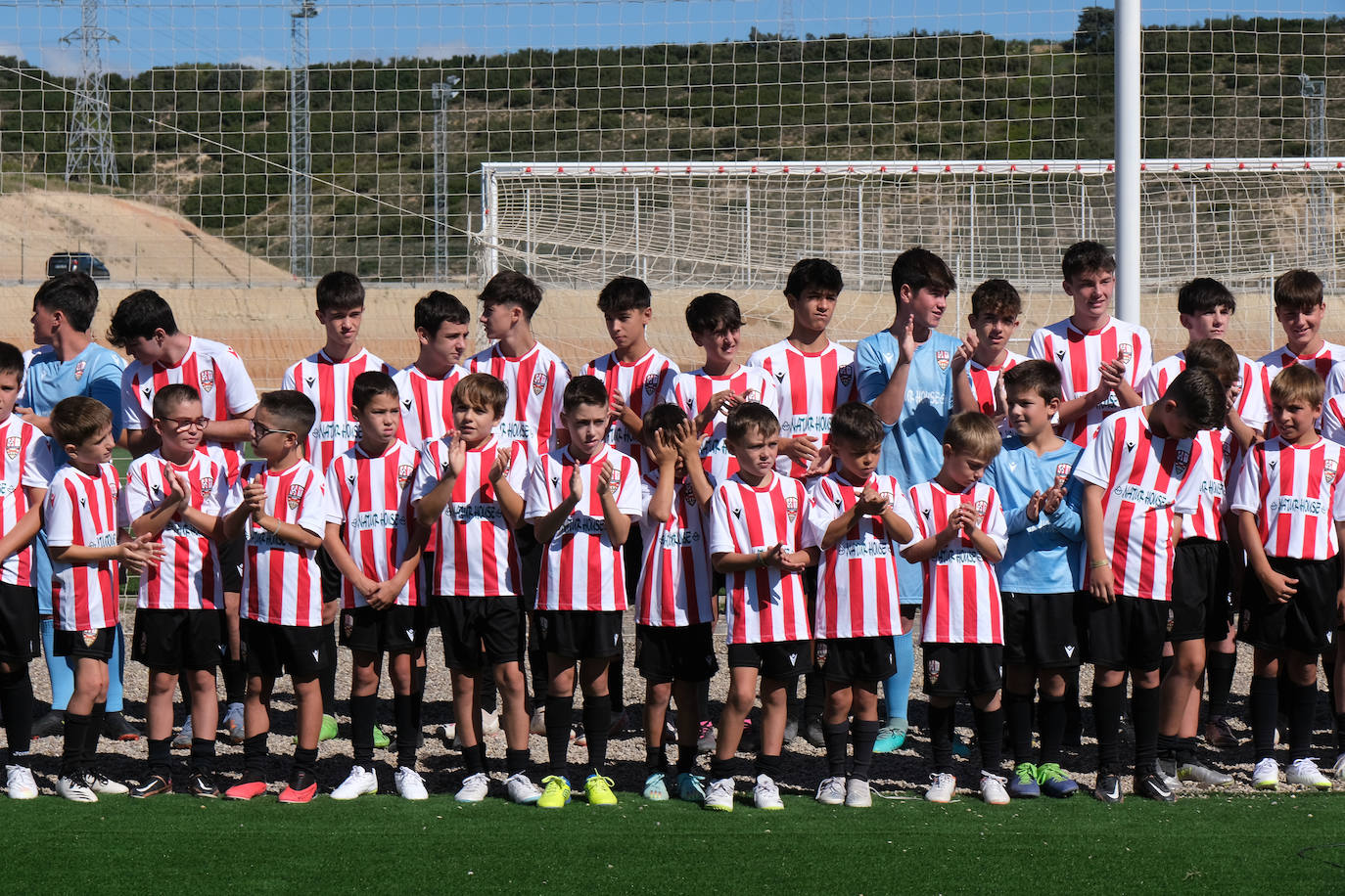 Inauguración oficial de la ciudad deportiva de la UD Logroñés