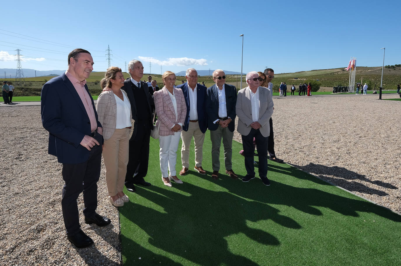 Inauguración oficial de la ciudad deportiva de la UD Logroñés