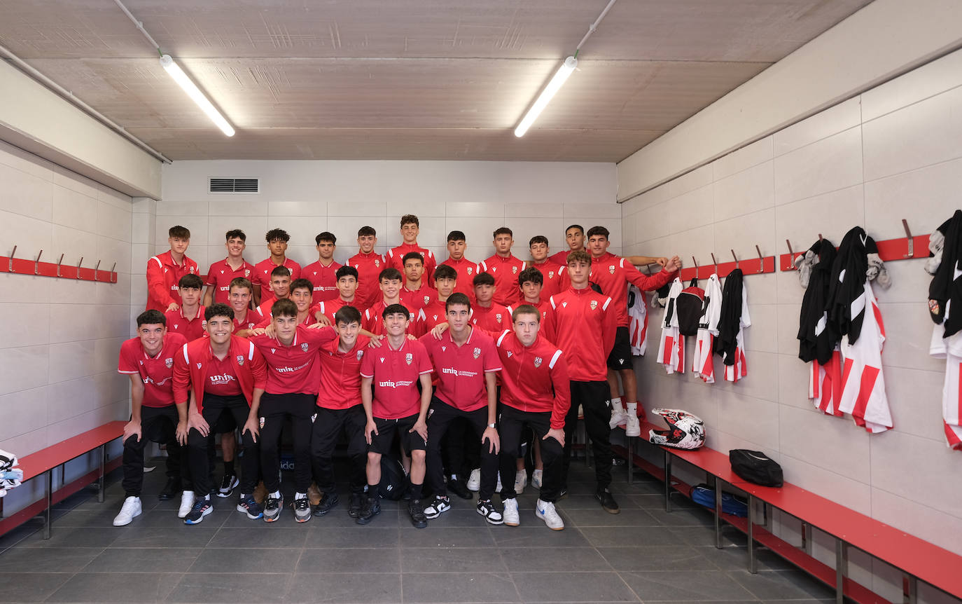 Inauguración oficial de la ciudad deportiva de la UD Logroñés