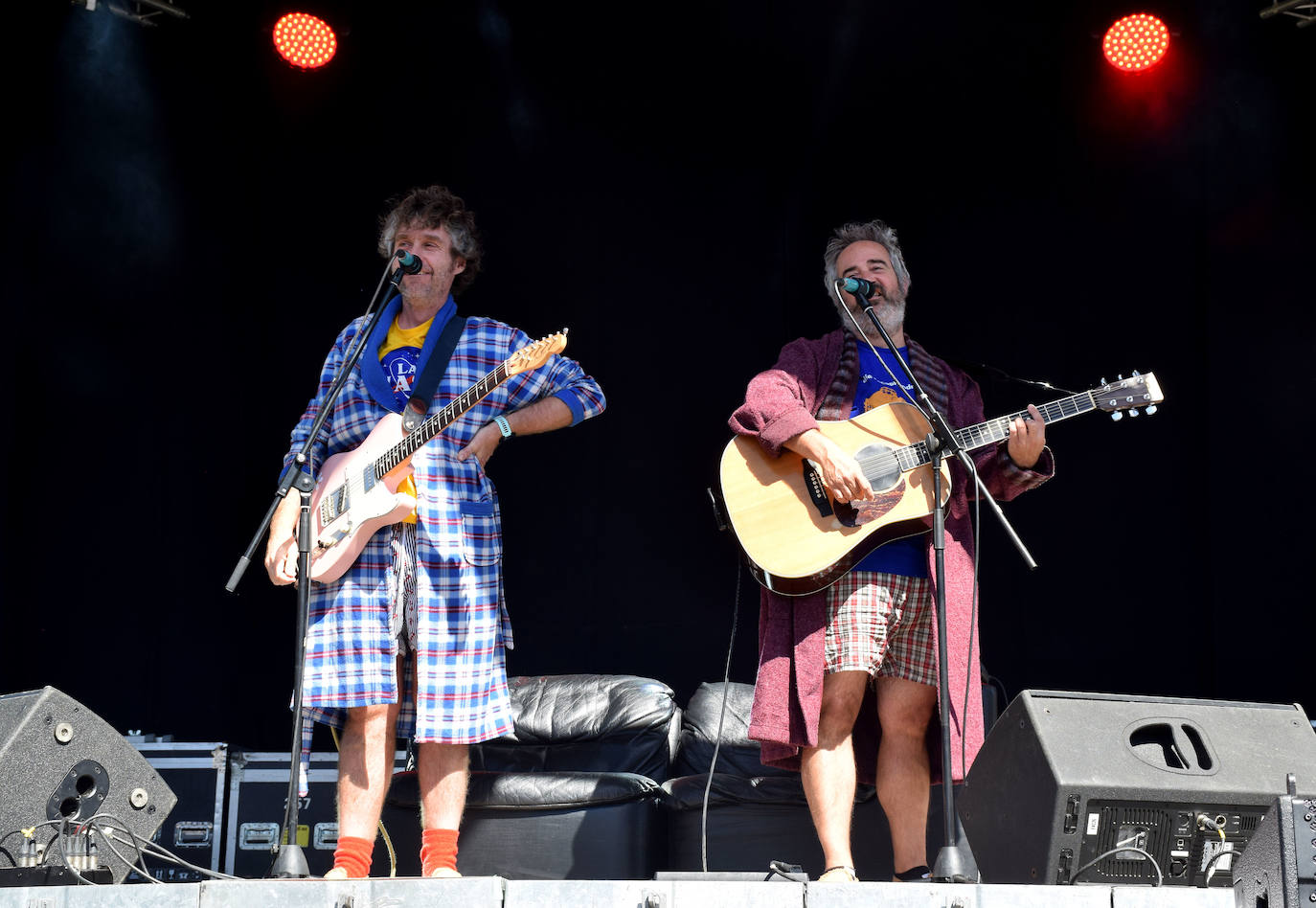 Los Gandules se meten al público en el bolsillo en el Espacio Peñas