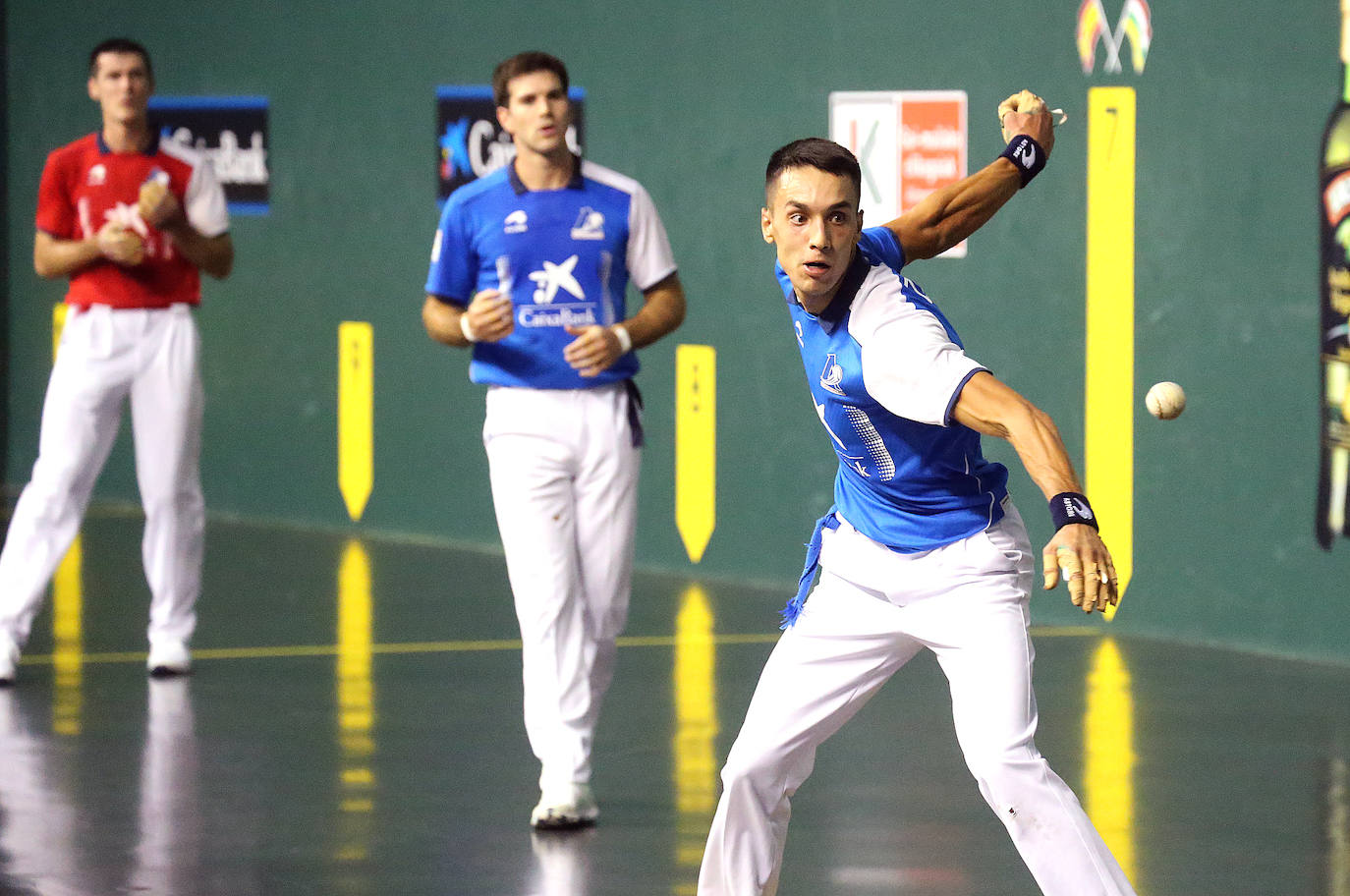 Las imágenes de la final del torneo de pelota de San mateo