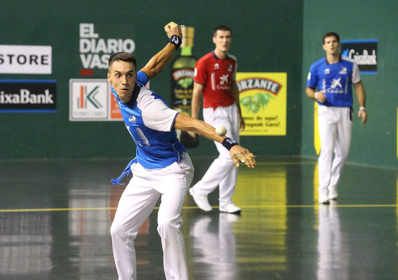 Las imágenes de la final del torneo de pelota de San mateo