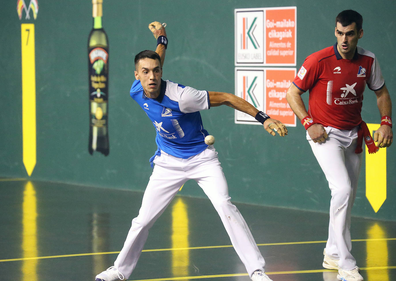 Las imágenes de la final del torneo de pelota de San mateo