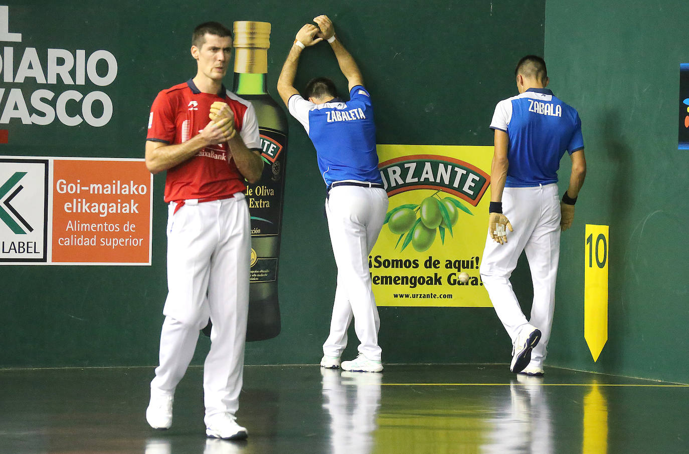 Las imágenes de la final del torneo de pelota de San mateo