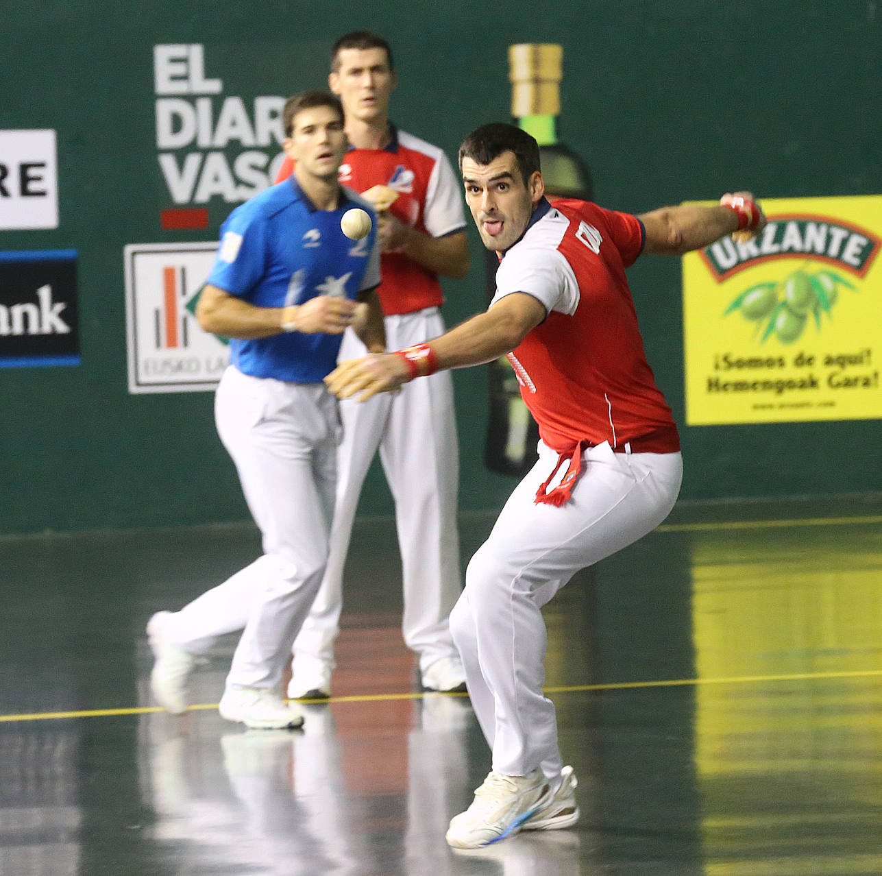 Las imágenes de la final del torneo de pelota de San mateo