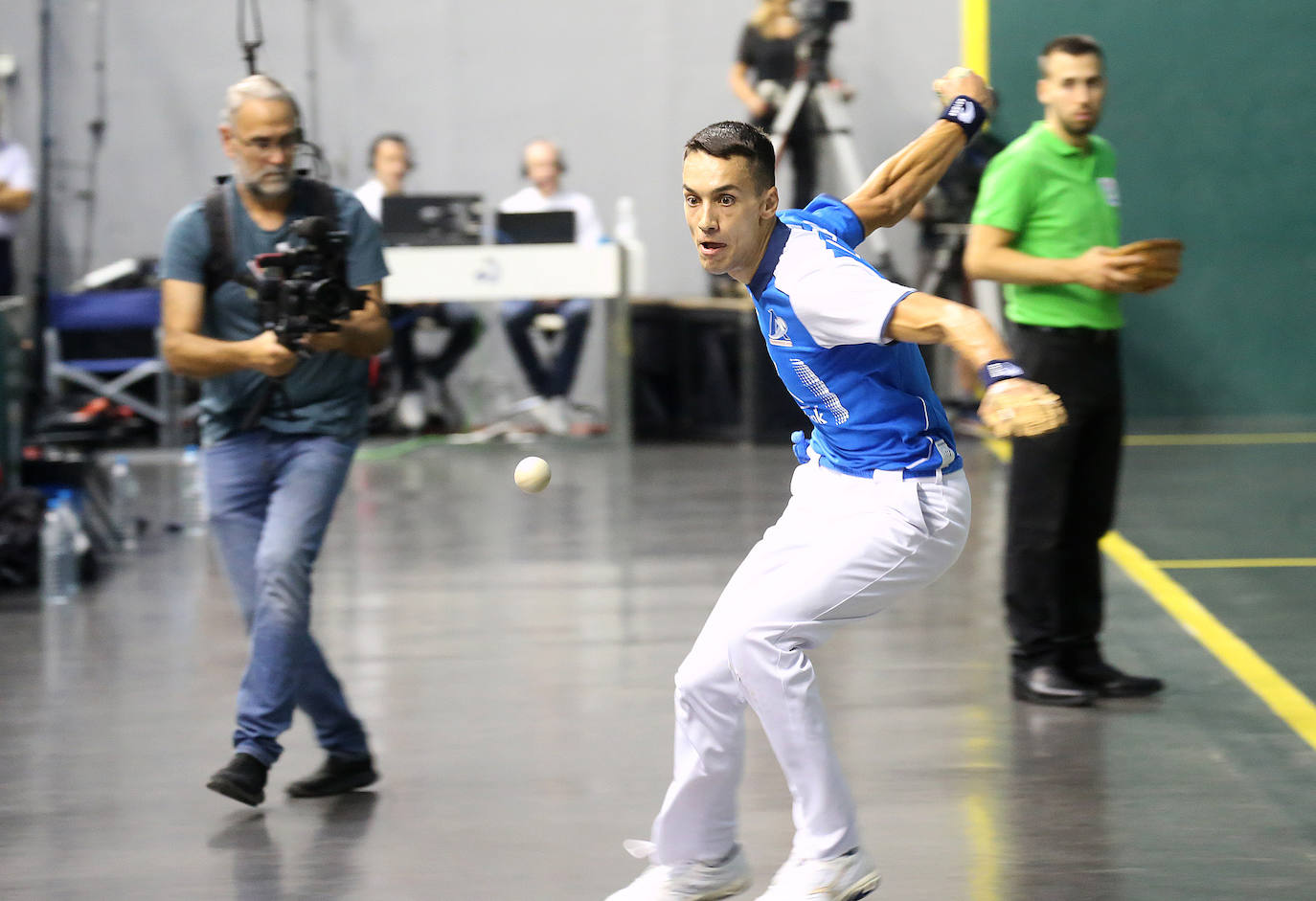 Las imágenes de la final del torneo de pelota de San mateo