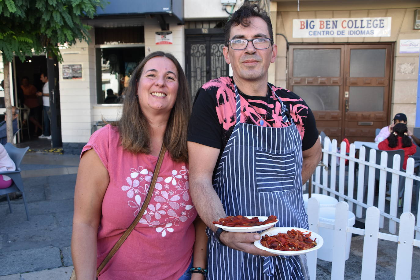 &#039;Calahorra con pimientos&#039; llena las calles de olor y sabor