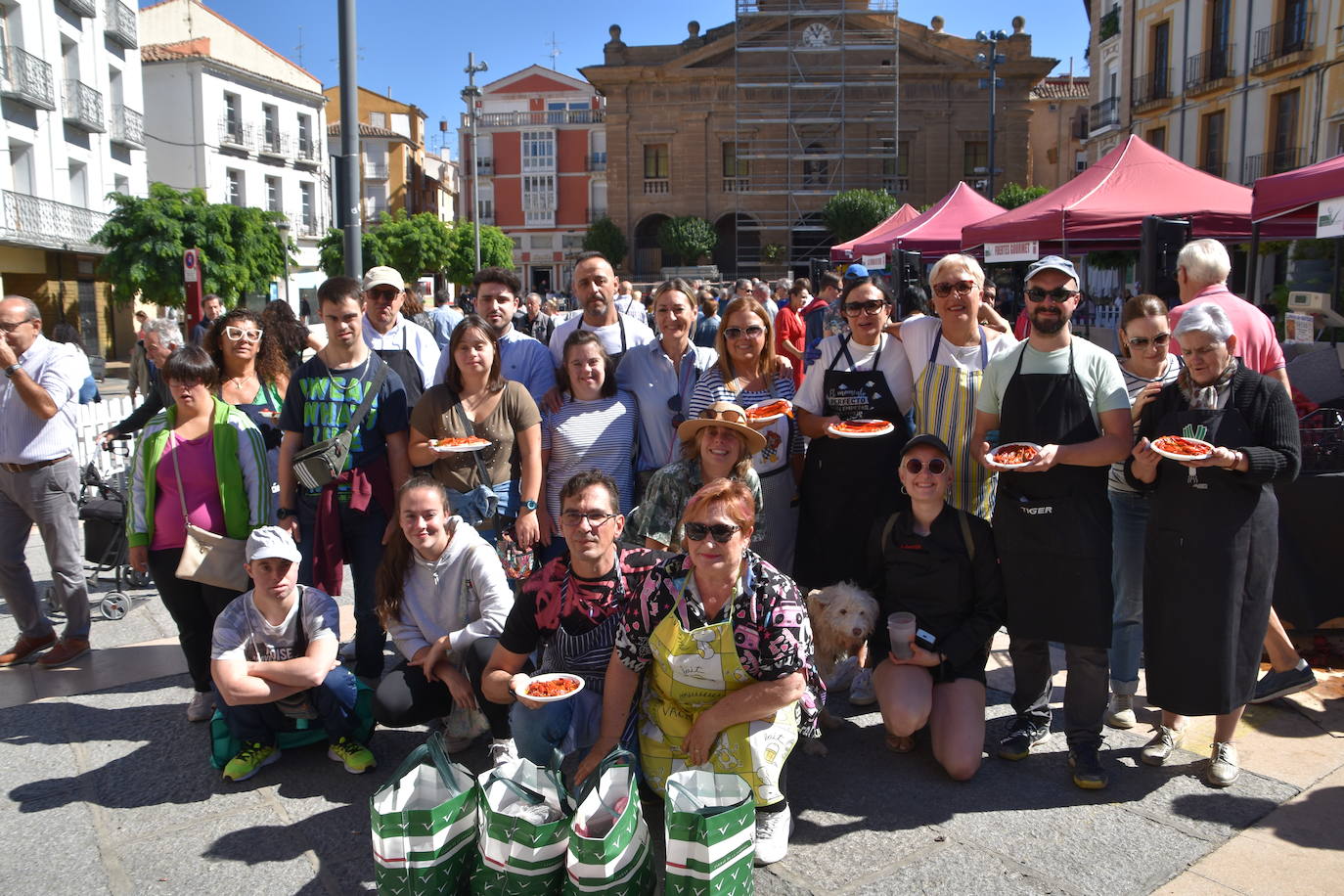 &#039;Calahorra con pimientos&#039; llena las calles de olor y sabor