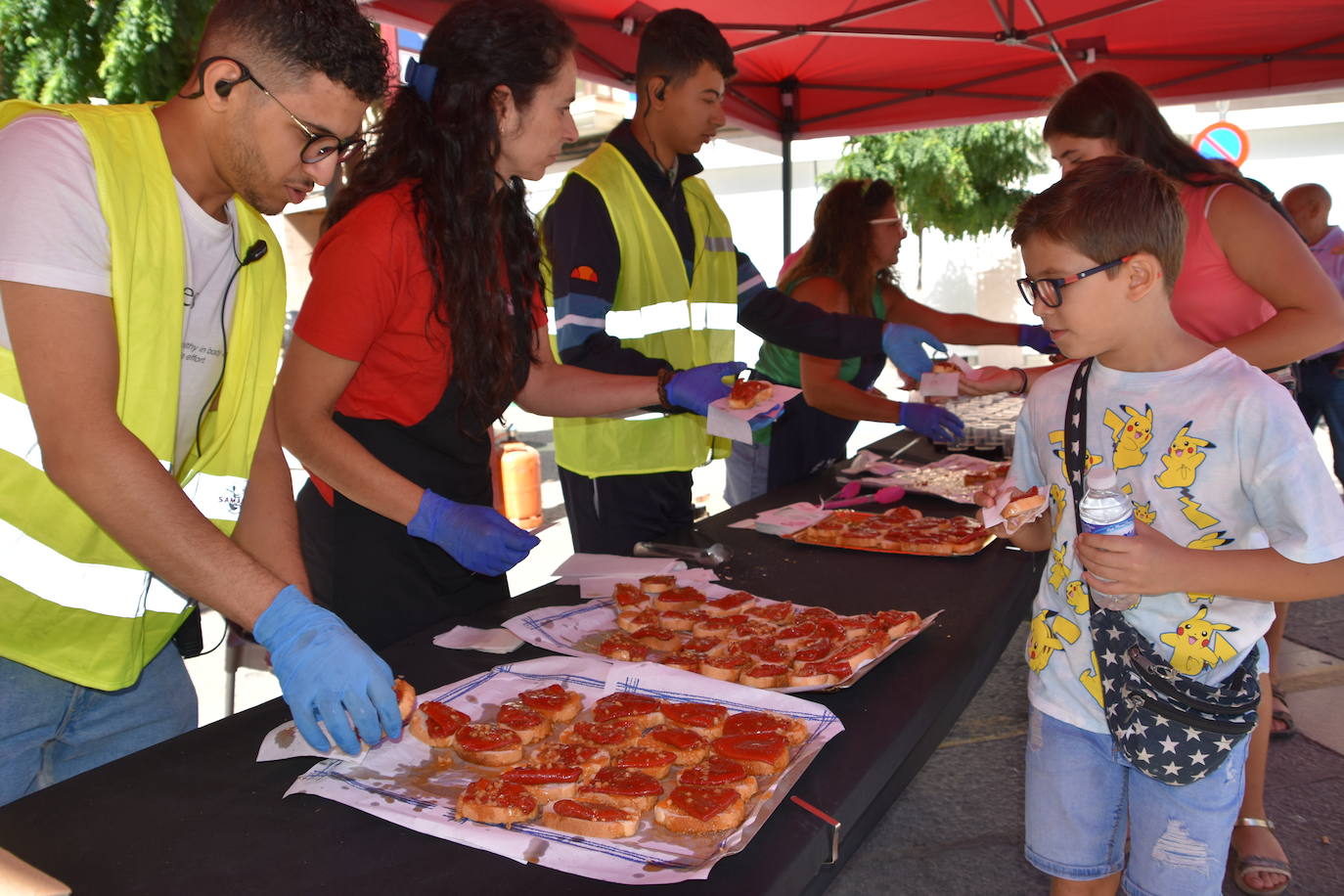 &#039;Calahorra con pimientos&#039; llena las calles de olor y sabor