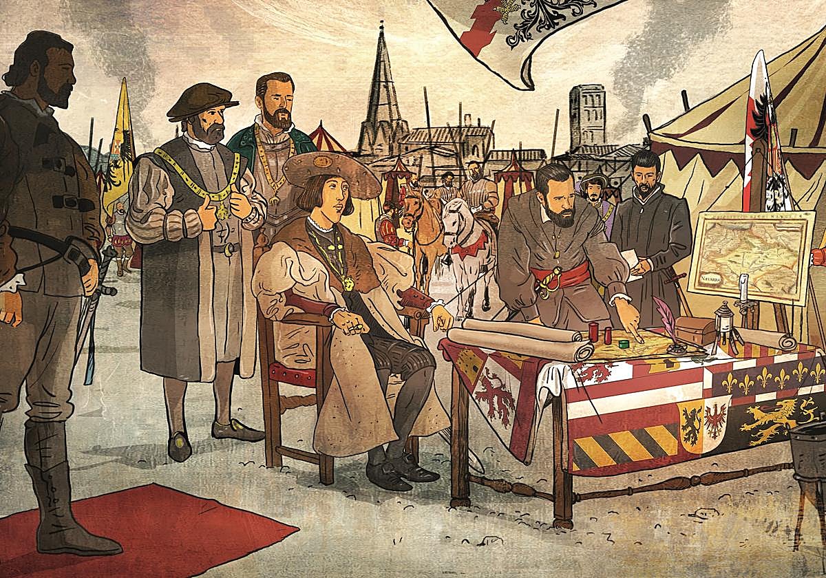 Carlos V ultimó en Logroño una ofensiva militar contra Francia | La Rioja