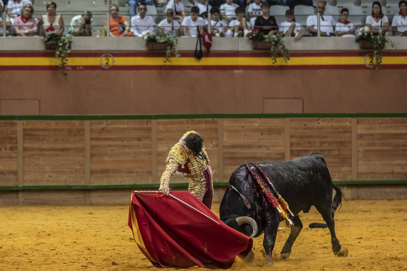 Así ha sido la novillada de toros en Arnedo