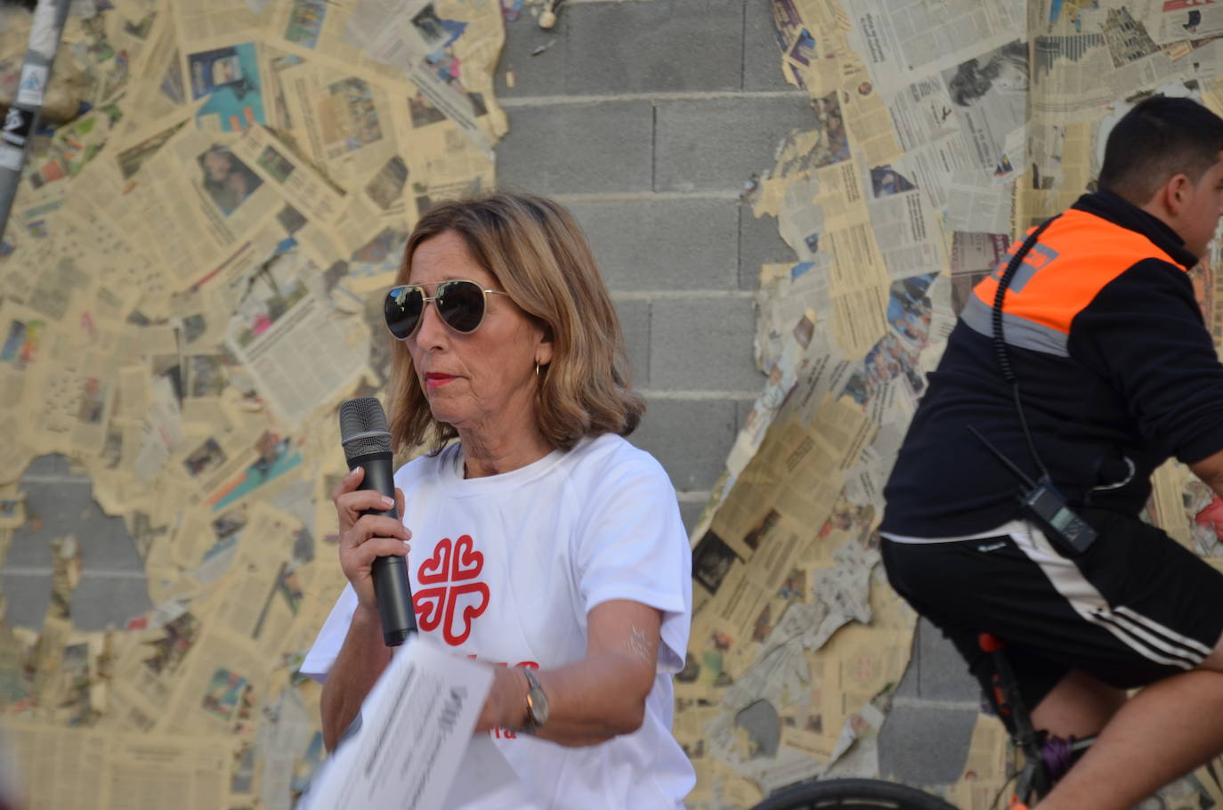 Marcha a favor de Cáritas en Calahorra