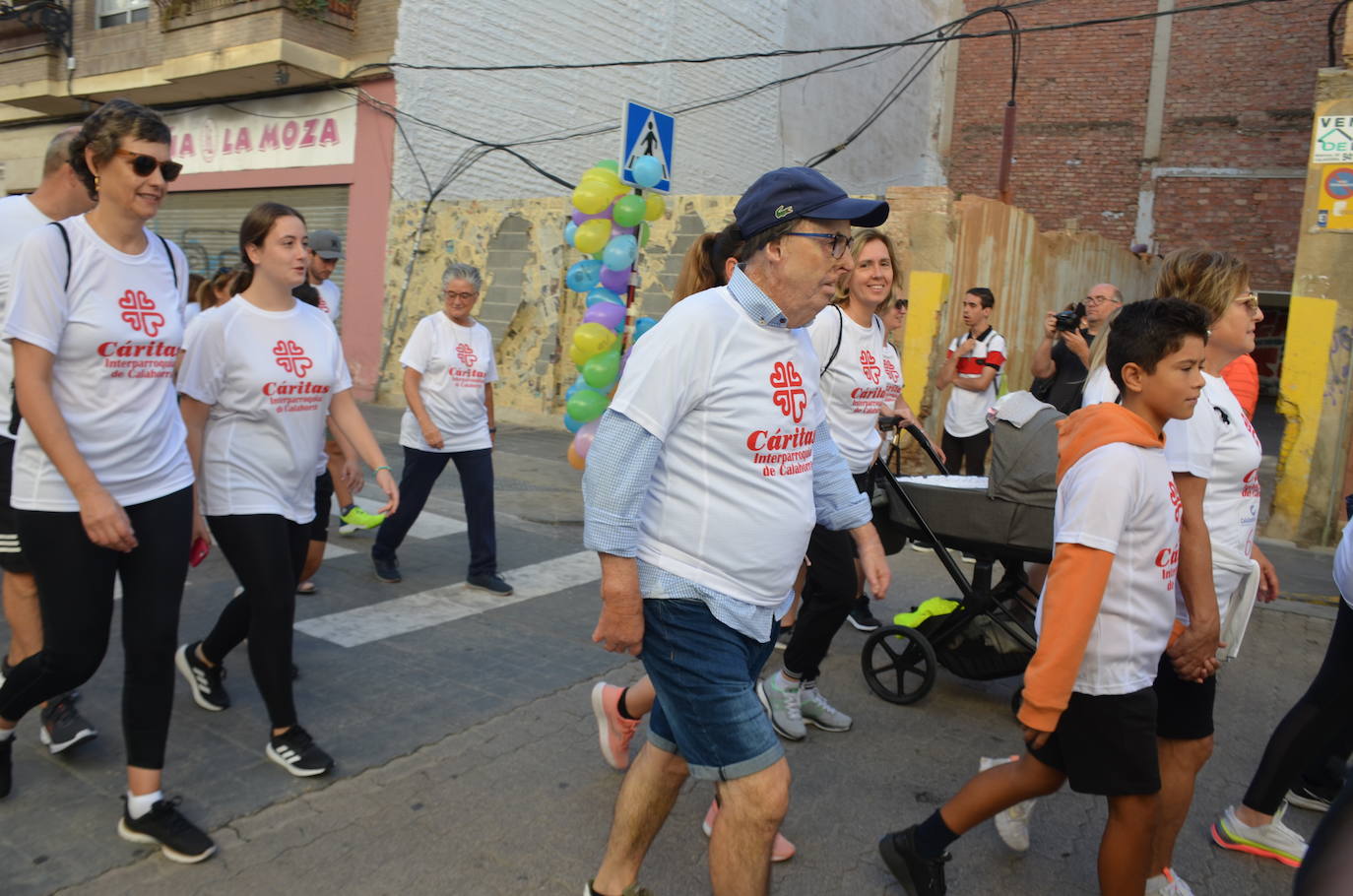 Marcha a favor de Cáritas en Calahorra