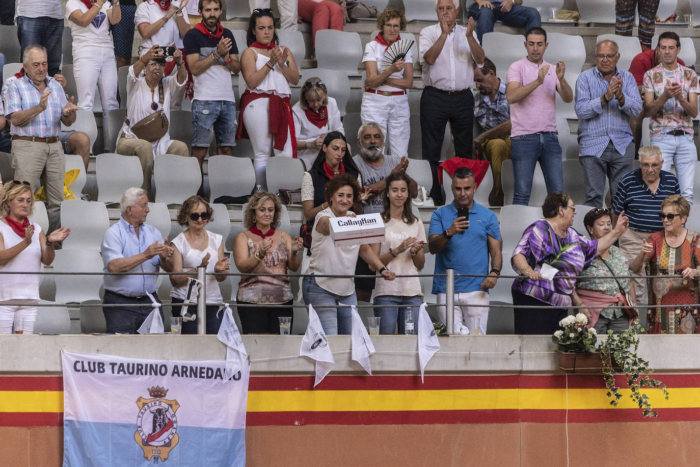 Sergio Rodríguez, Nek Romero y Sergio Sánchez, última novillada del Zapato de Oro de Arnedo