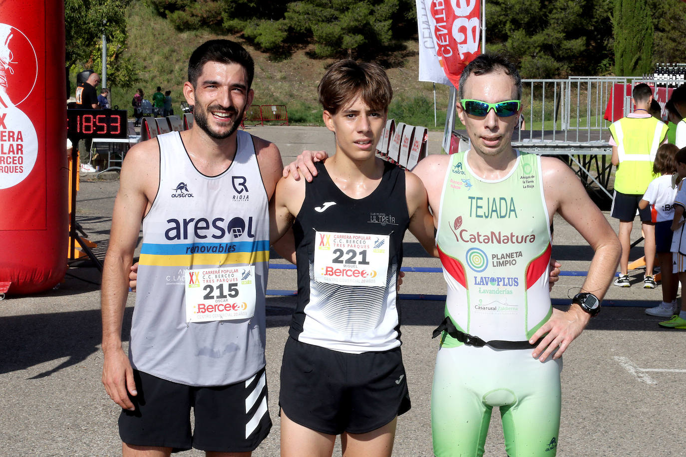 Las imágenes de la carrera Tres Parques