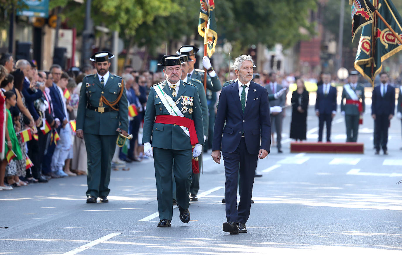 Desfile de la Guardia Civil