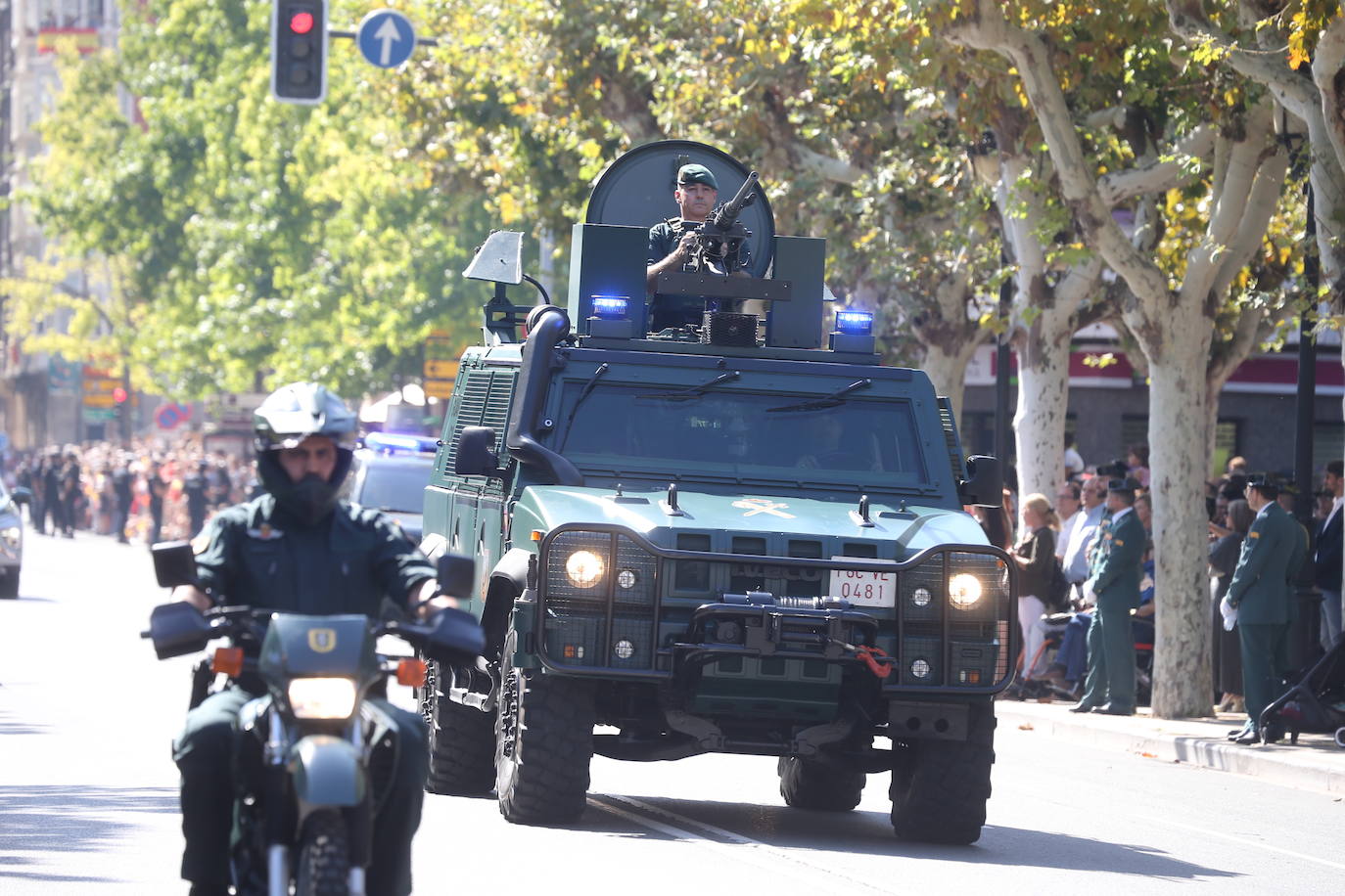 Desfile de la Guardia Civil