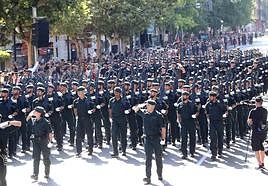 Desfile de la Guardia Civil