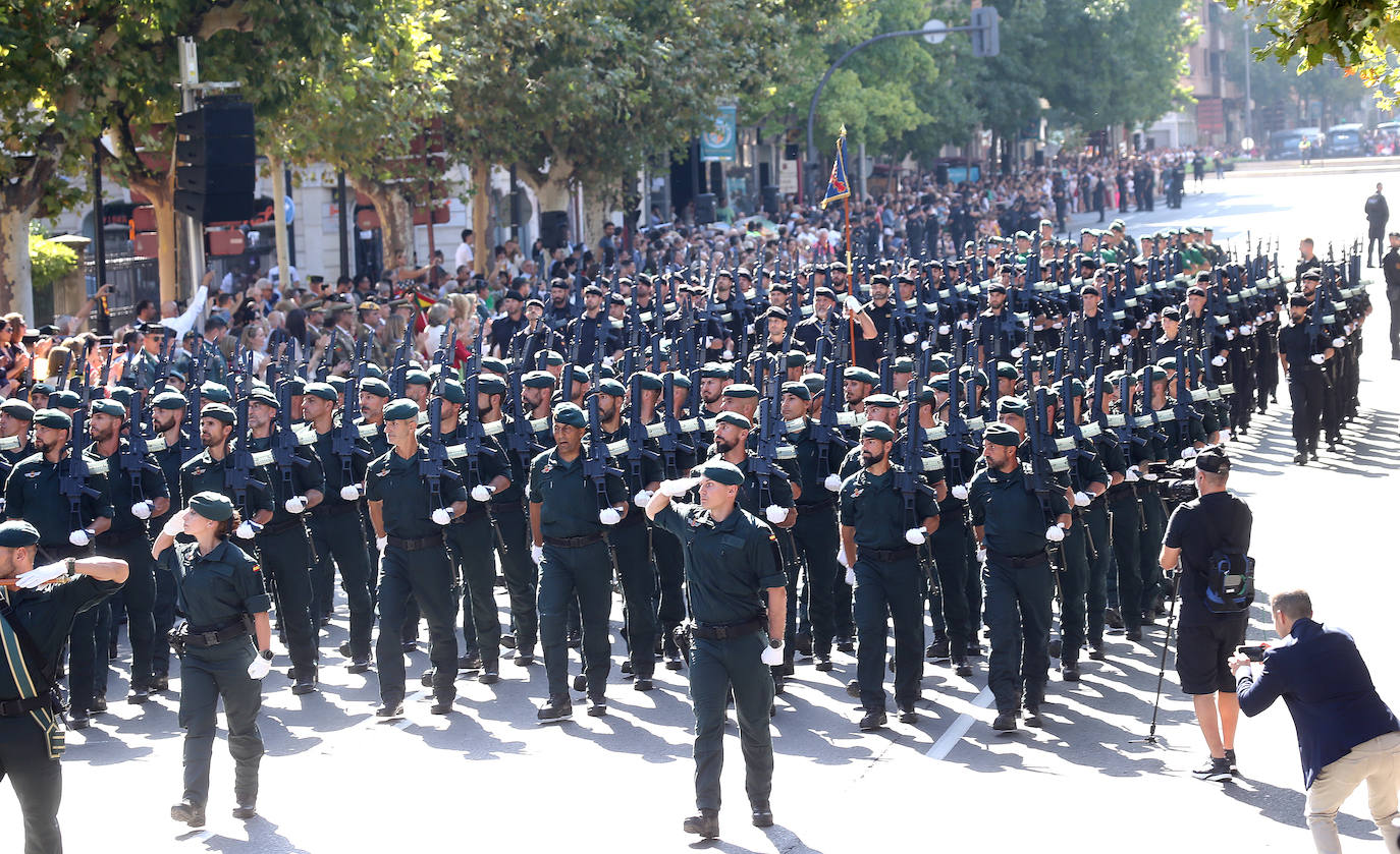 Desfile de la Guardia Civil