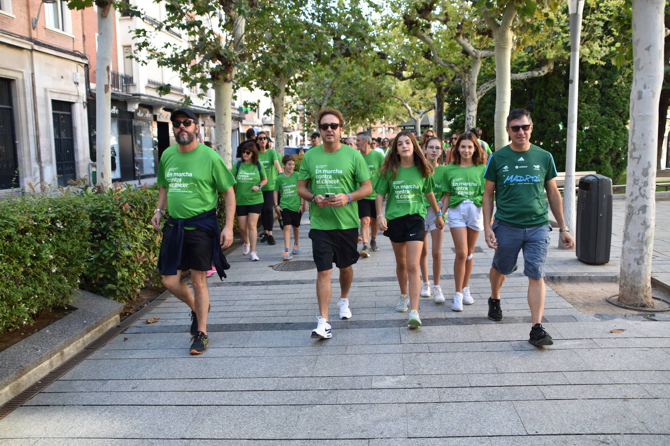 Imágenes de la marcha contra el cáncer