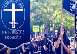 Procesión del Rosario de la Cofradía de Maristas