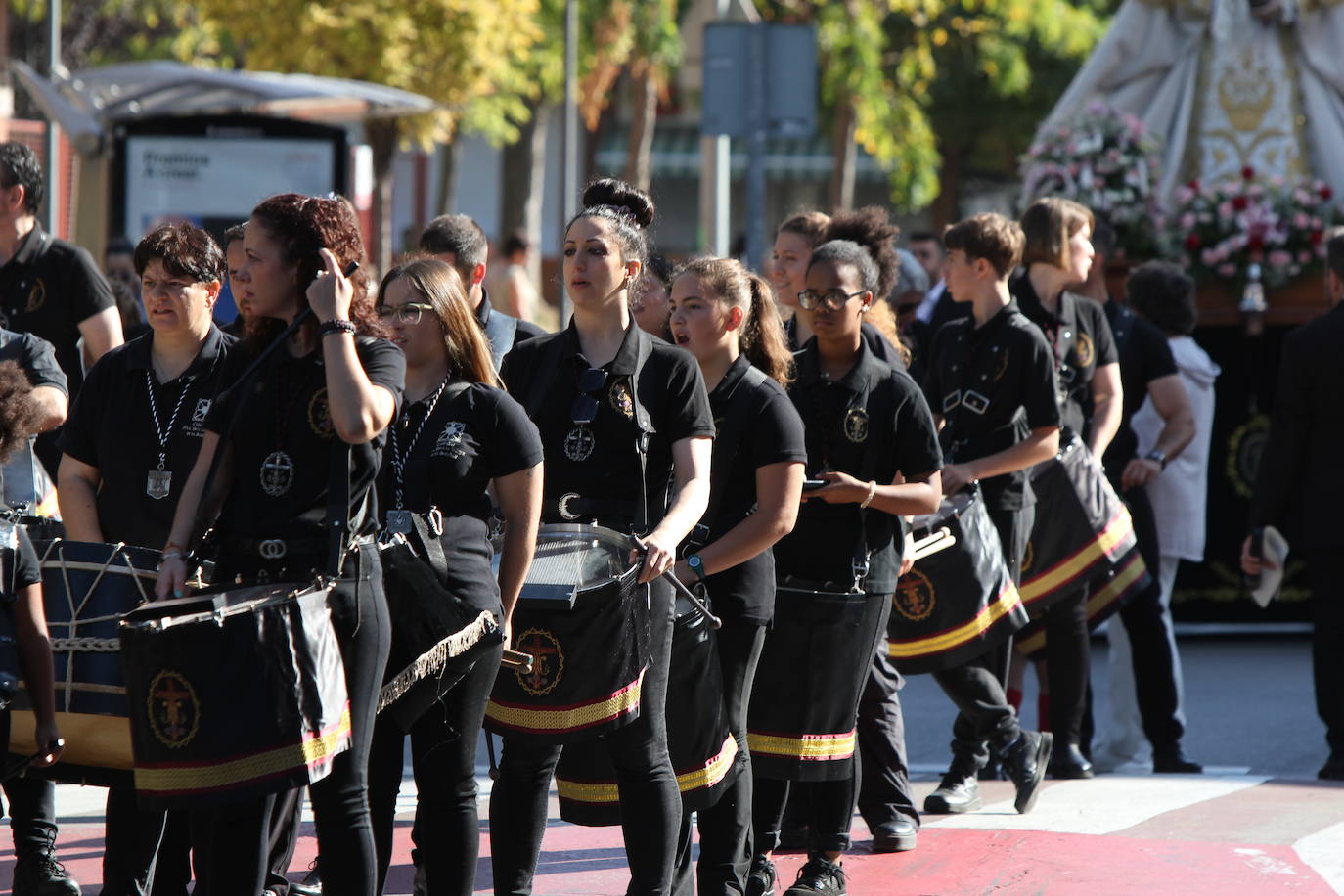 Procesión del Rosario de la Cofradía de Maristas