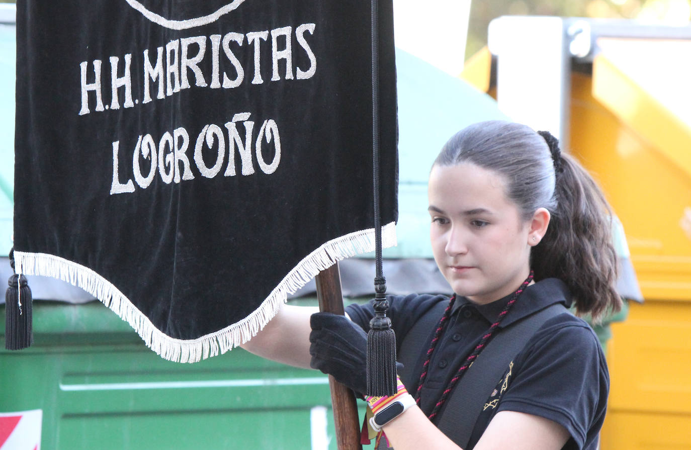 Procesión del Rosario de la Cofradía de Maristas