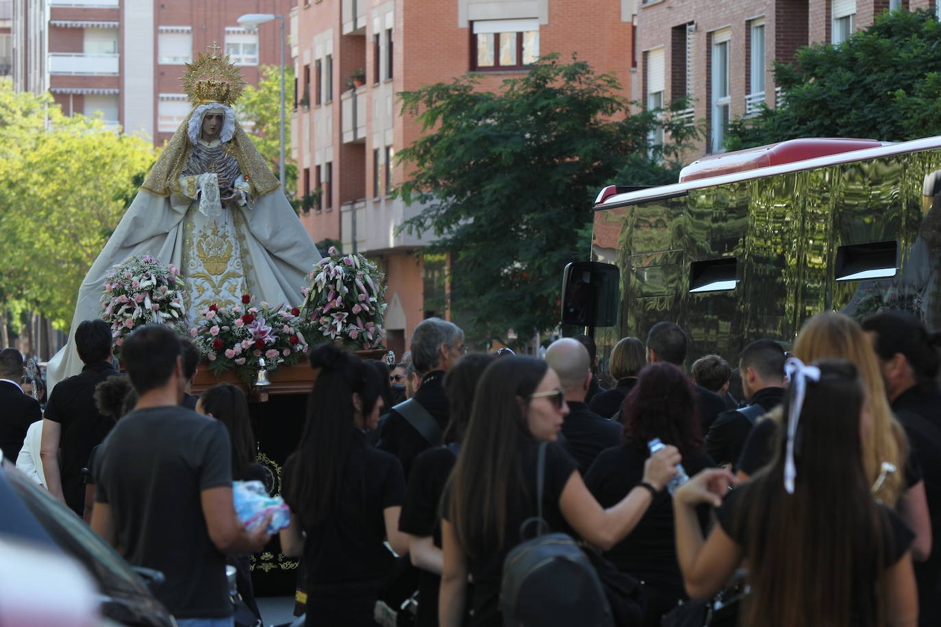 Procesión del Rosario de la Cofradía de Maristas