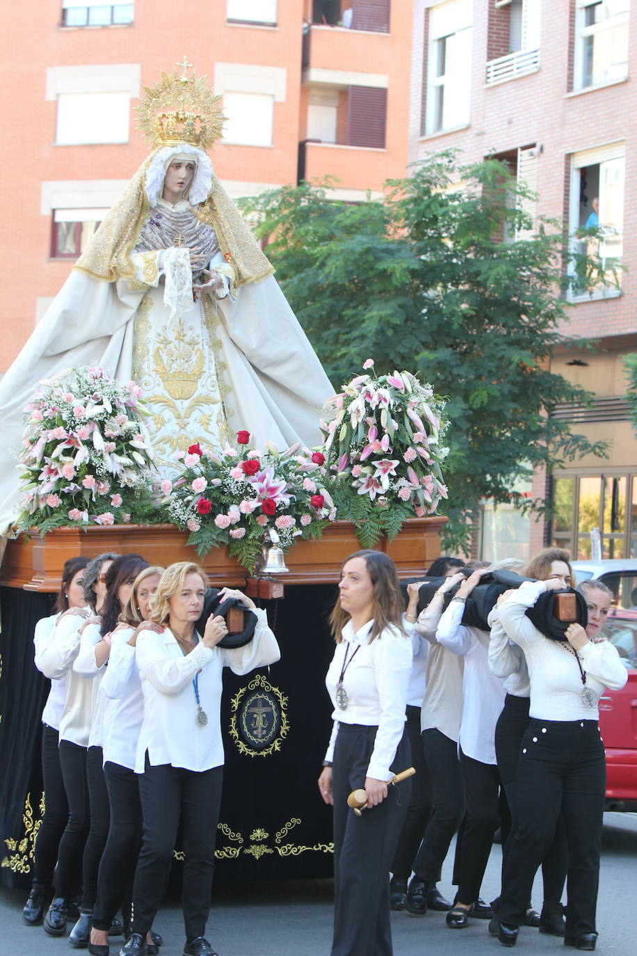 Procesión del Rosario de la Cofradía de Maristas