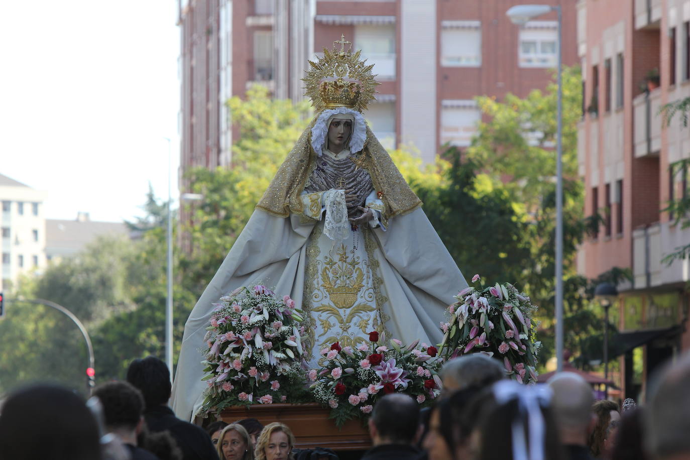 Procesión del Rosario de la Cofradía de Maristas